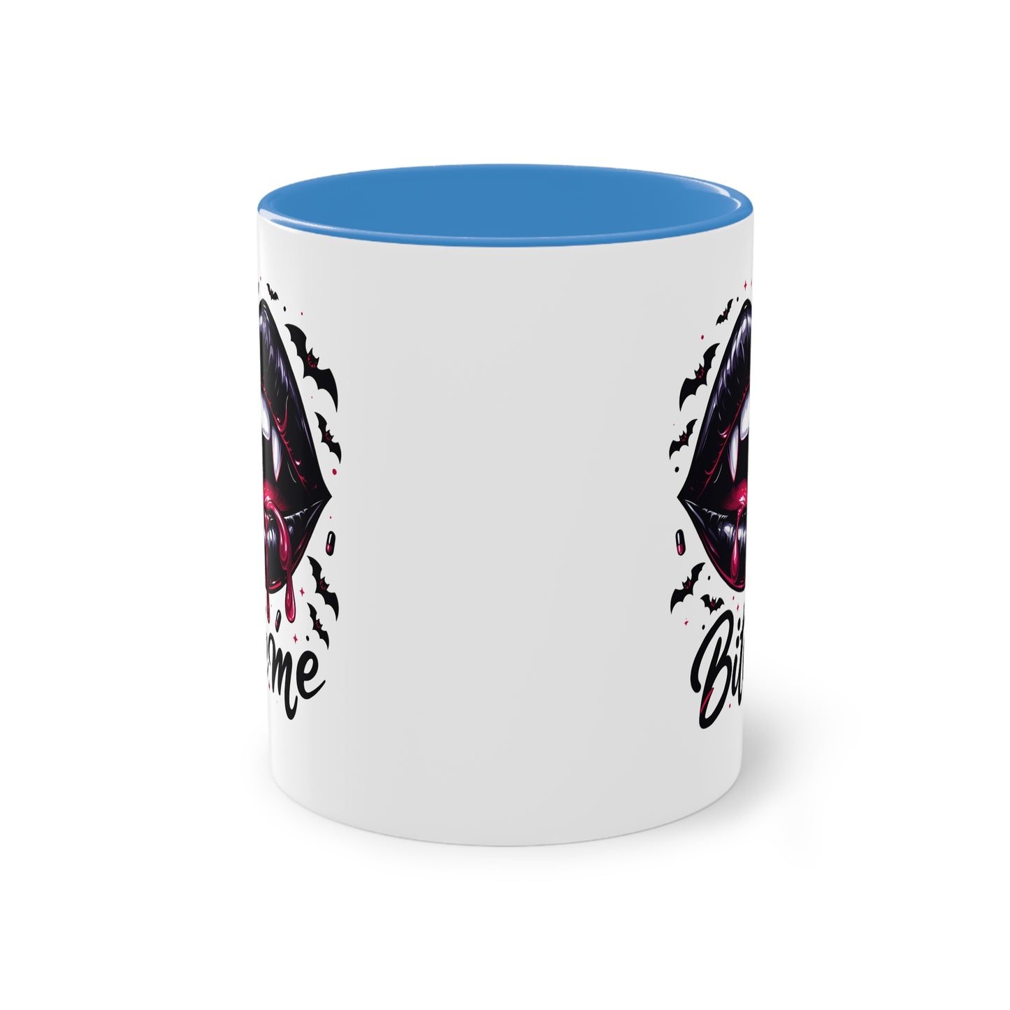 Bite Me - Stylische Halloween Vampir Lippen für echte Gruselfans