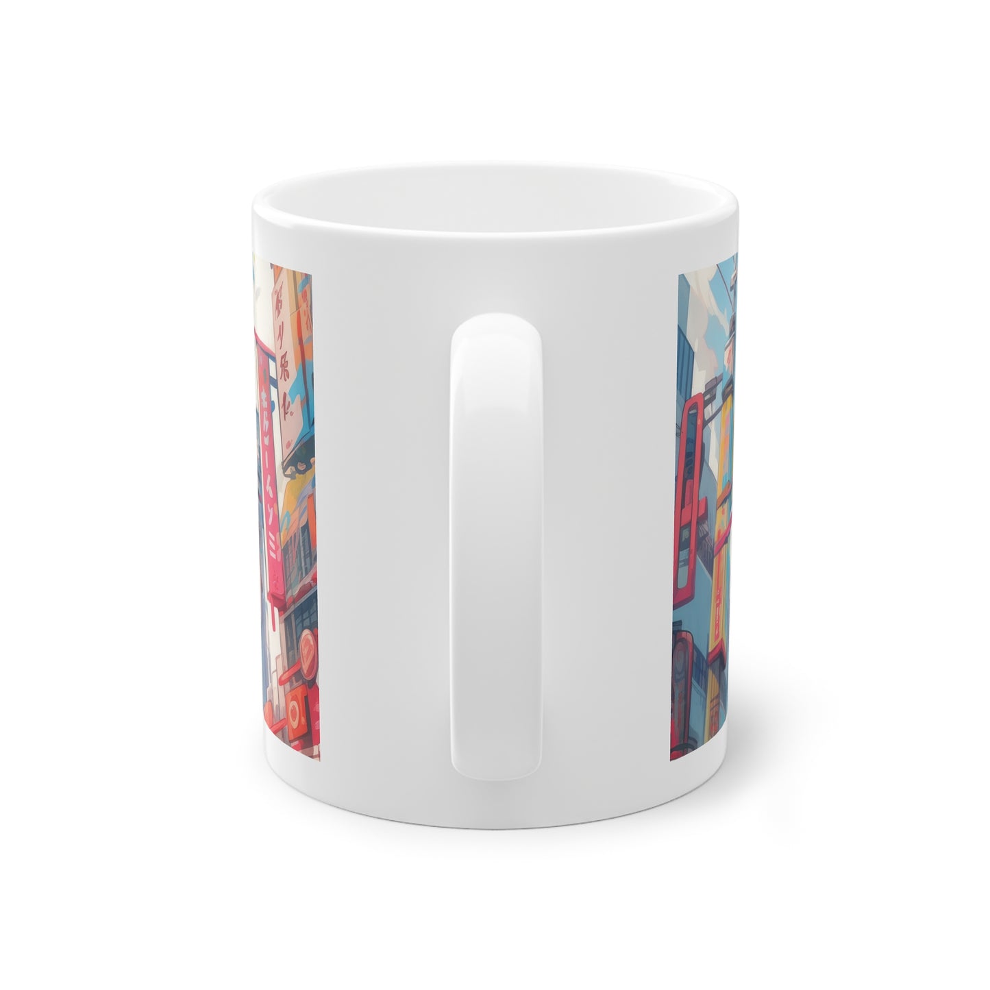 Anime Tasse mit Streetstyle Girl im Kawaii Look