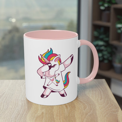 Dabbing Einhorn Tasse - Lustiges Design für gute Laune