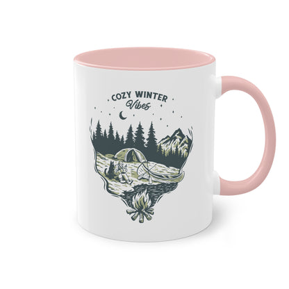 Winter Camping Tasse - "Cozy Winter Vibes"