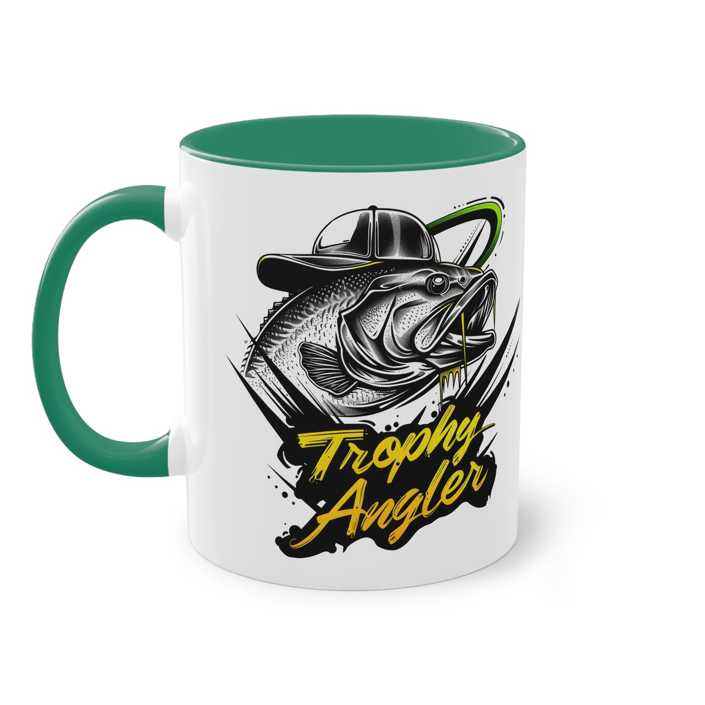 Angler Tasse „Trophy Angler“ mit sportlichem Barsch Design