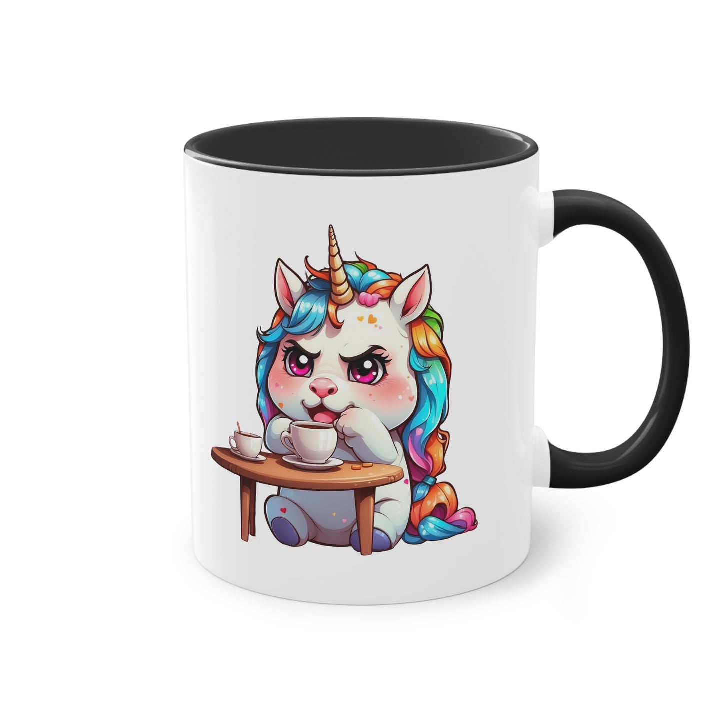 Mürrisches Morgen-Einhorn - Die Tasse für brummige Tee- / Kaffeetrinker