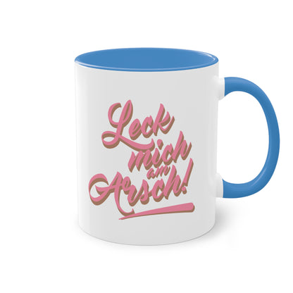 Leck mich am Arsch Tasse - Freches Design mit Stil