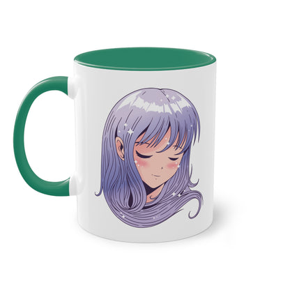 Verträumte Anime-Girl Tasse für Otakus