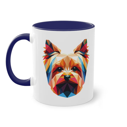 Yorkshire Terrier Tasse - Bunte Hundetasse für Yorkshire Fans