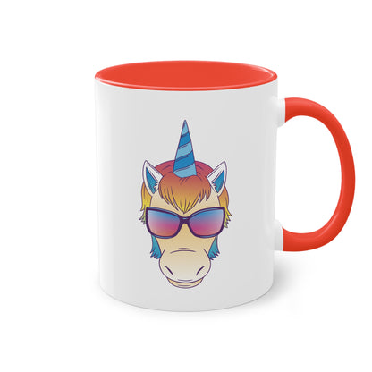 Cooles Einhorn mit Sonnenbrille Tasse - Stylisch und Lässig