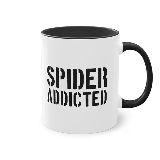 Tasse "Spider Addicted" - Für alle echten Spinnenfans