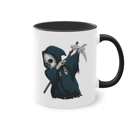 Dappender Sensenmann Tasse - Lustige Halloween Keramik Tasse