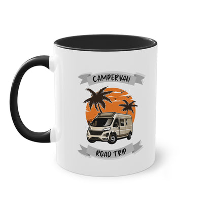 Unterwegs im Campervan: Road Trip Abenteuer Tasse