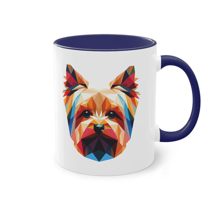 Yorkshire Terrier Tasse - Bunte Hundetasse für Yorkshire Fans