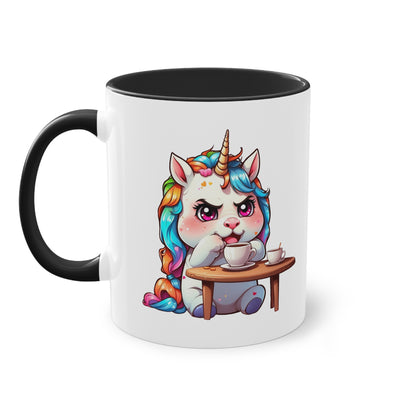 Mürrisches Morgen-Einhorn - Die Tasse für brummige Tee- / Kaffeetrinker