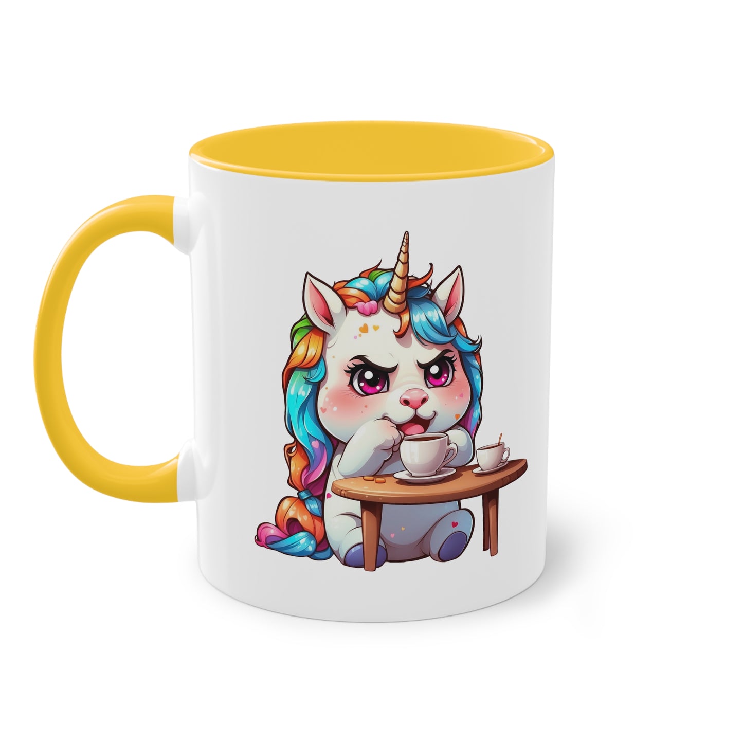 Mürrisches Morgen-Einhorn - Die Tasse für brummige Tee- / Kaffeetrinker