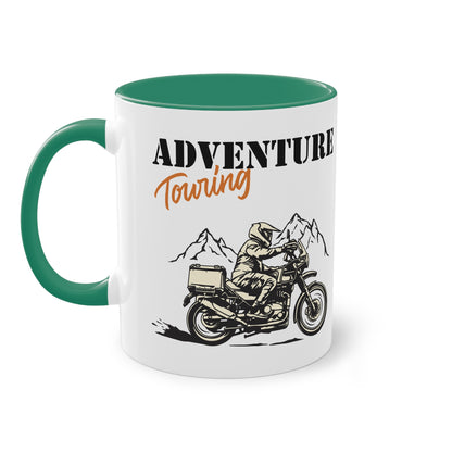 "Adventure Touring" Tasse - Für Motorrad-Abenteurer