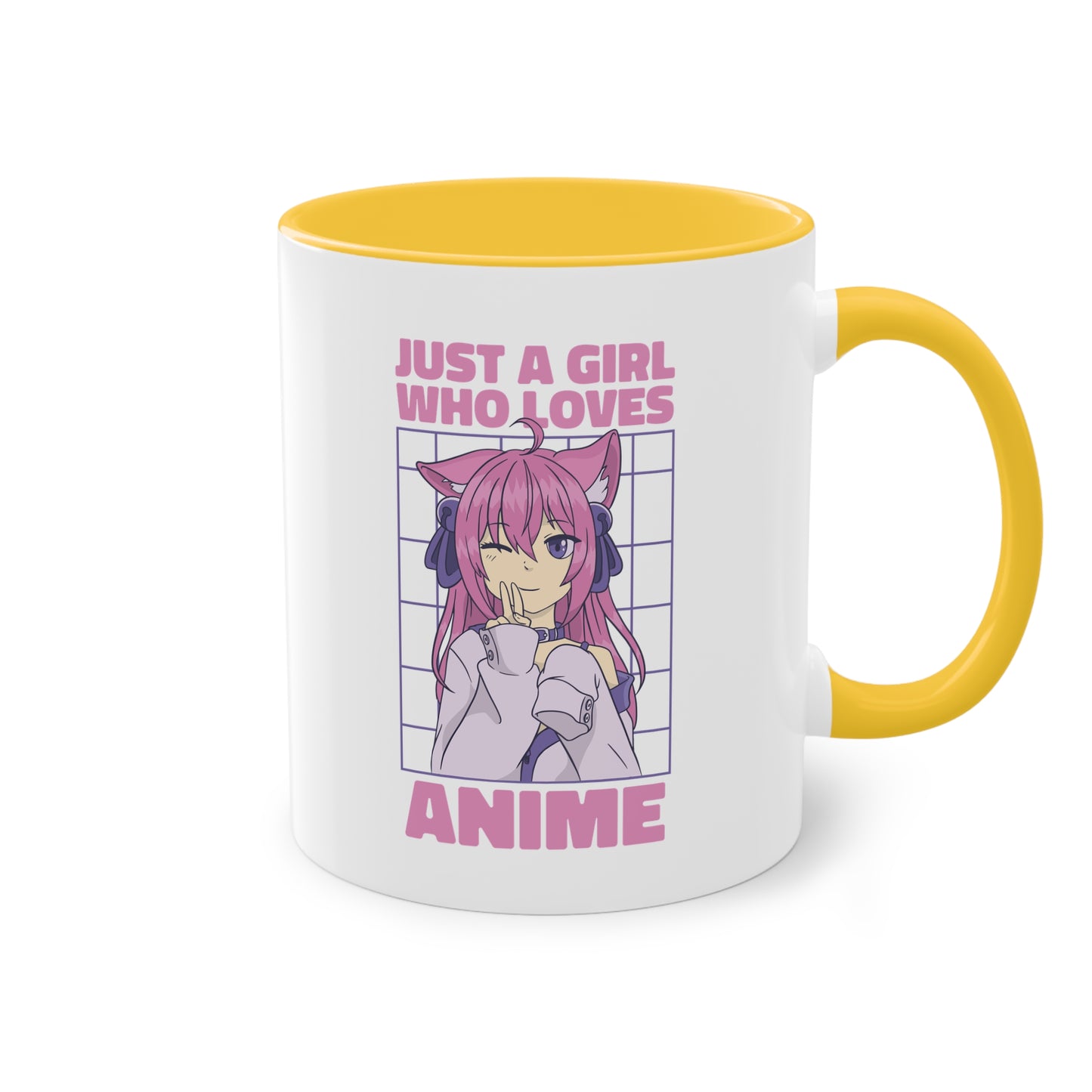 Anime-Liebhaberin - Die Manga/Anime-Tasse mit Otaku Girl