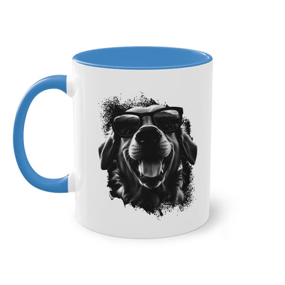 Cooler Retriever - Die Golden Retriever Hunde-Tasse mit Sonnenbrille