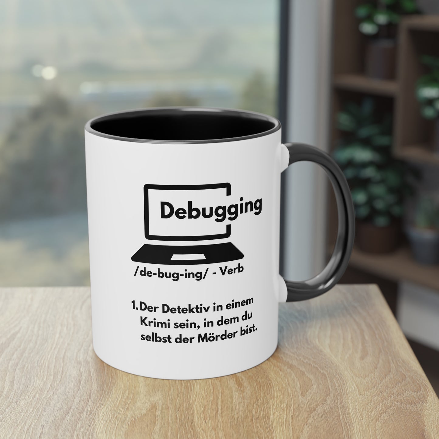 Debugging Tasse - der perfekte Begleiter für Entwickler