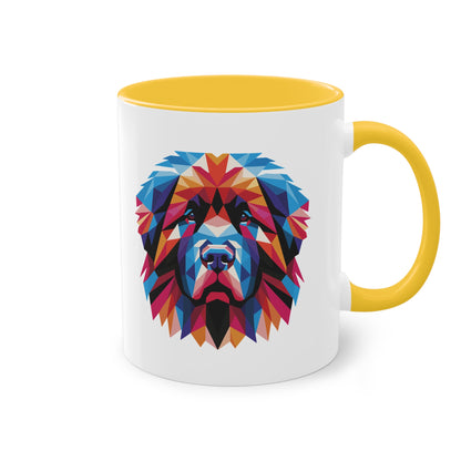 Neufundländer Tasse - Bunte Hundetasse für Neufundländer Fans