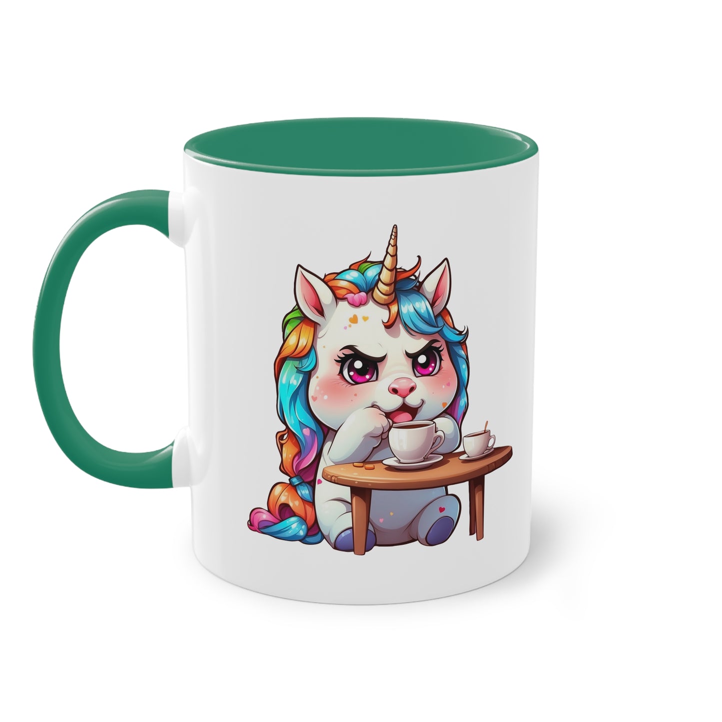 Mürrisches Morgen-Einhorn - Die Tasse für brummige Tee- / Kaffeetrinker