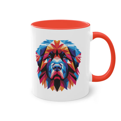 Neufundländer Tasse - Bunte Hundetasse für Neufundländer Fans