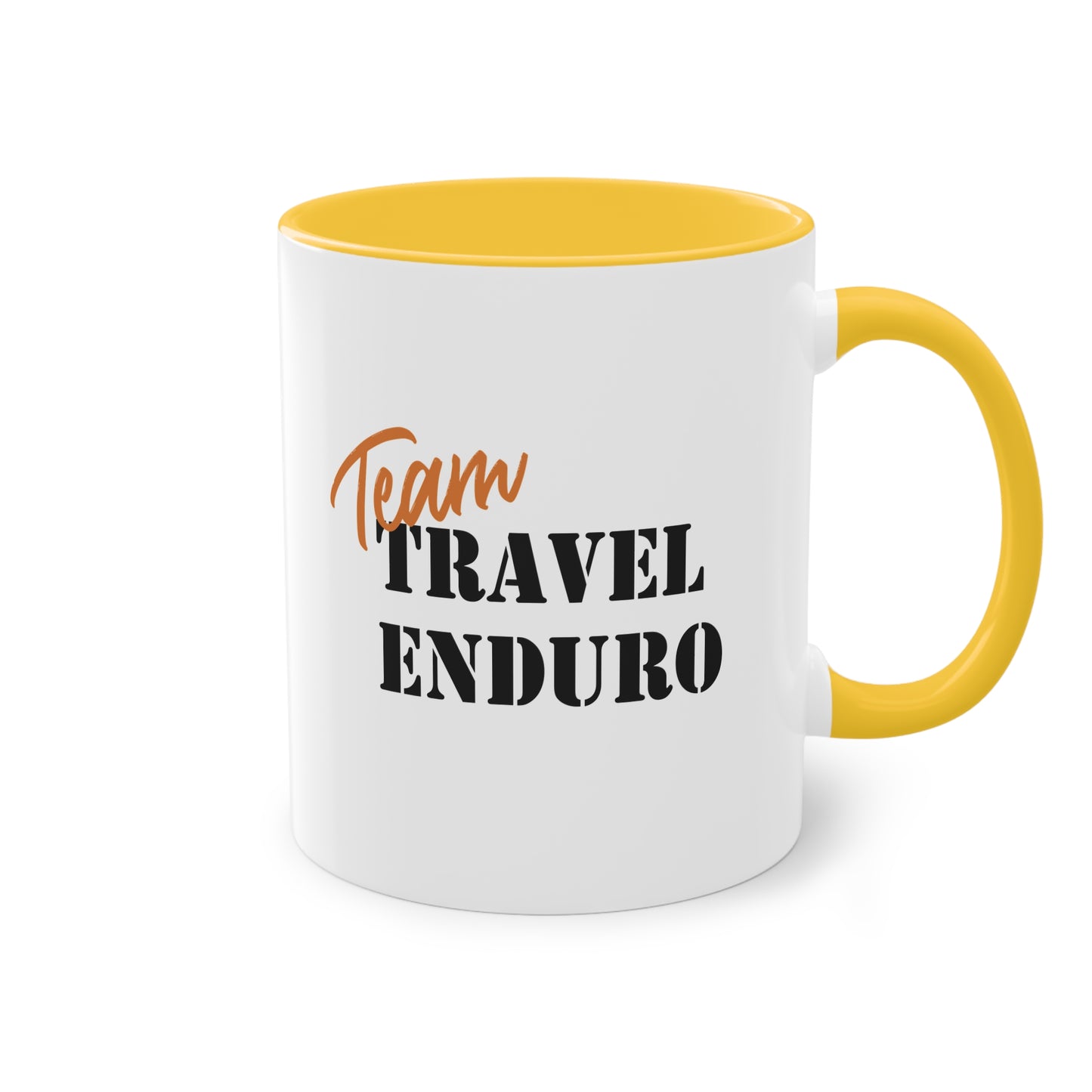 "Team Travel Enduro" Tasse - Für Enduro-Abenteurer