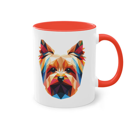 Yorkshire Terrier Tasse - Bunte Hundetasse für Yorkshire Fans