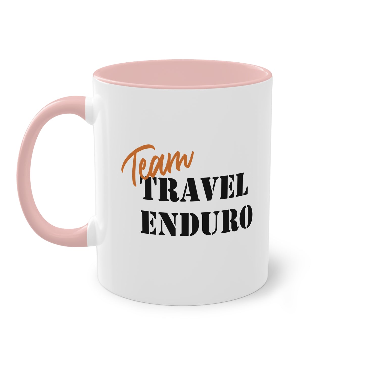 "Team Travel Enduro" Tasse - Für Enduro-Abenteurer