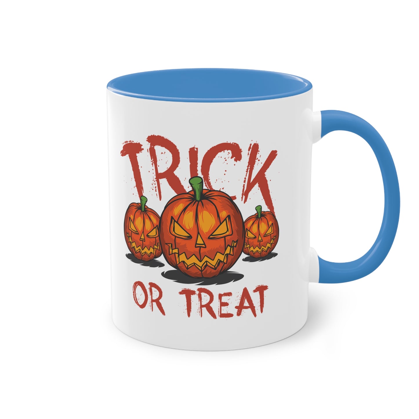 Trick or Treat Tasse - Gruselige Halloween Keramik Tasse