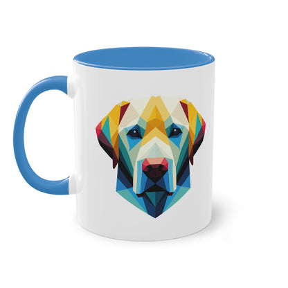 Labrador Tasse - Bunte Hundetasse für Labrador Fans