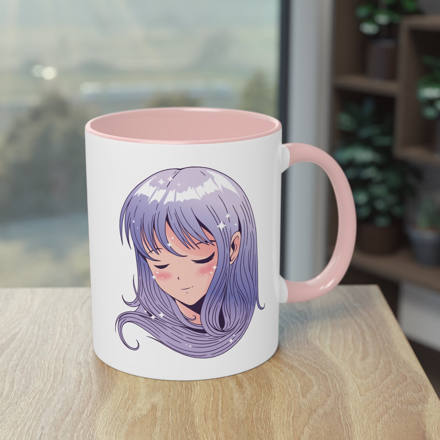 Verträumte Anime-Girl Tasse für Otakus