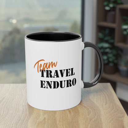 "Team Travel Enduro" Tasse - Für Enduro-Abenteurer