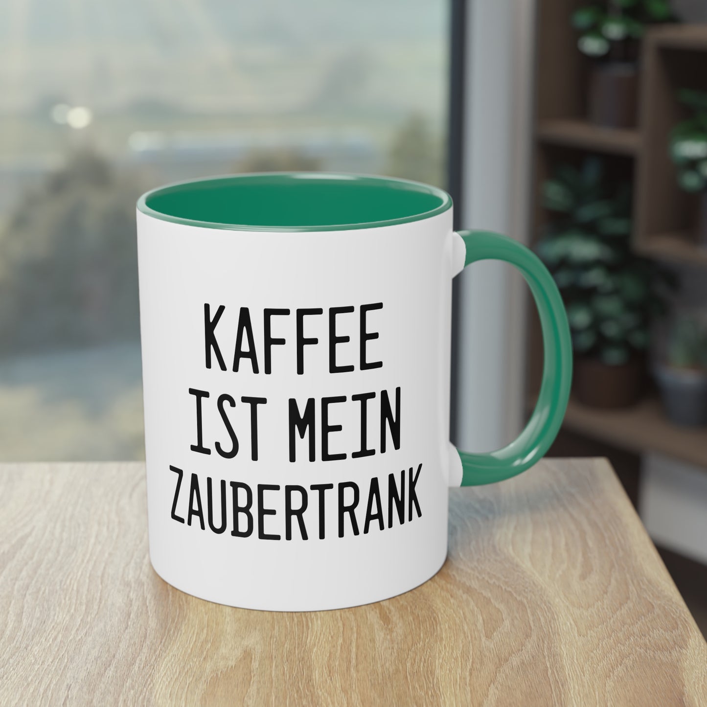 Kaffee ist mein Zaubertrank - Halloween Spruch Tasse