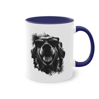 Cooler Retriever - Die Golden Retriever Hunde-Tasse mit Sonnenbrille