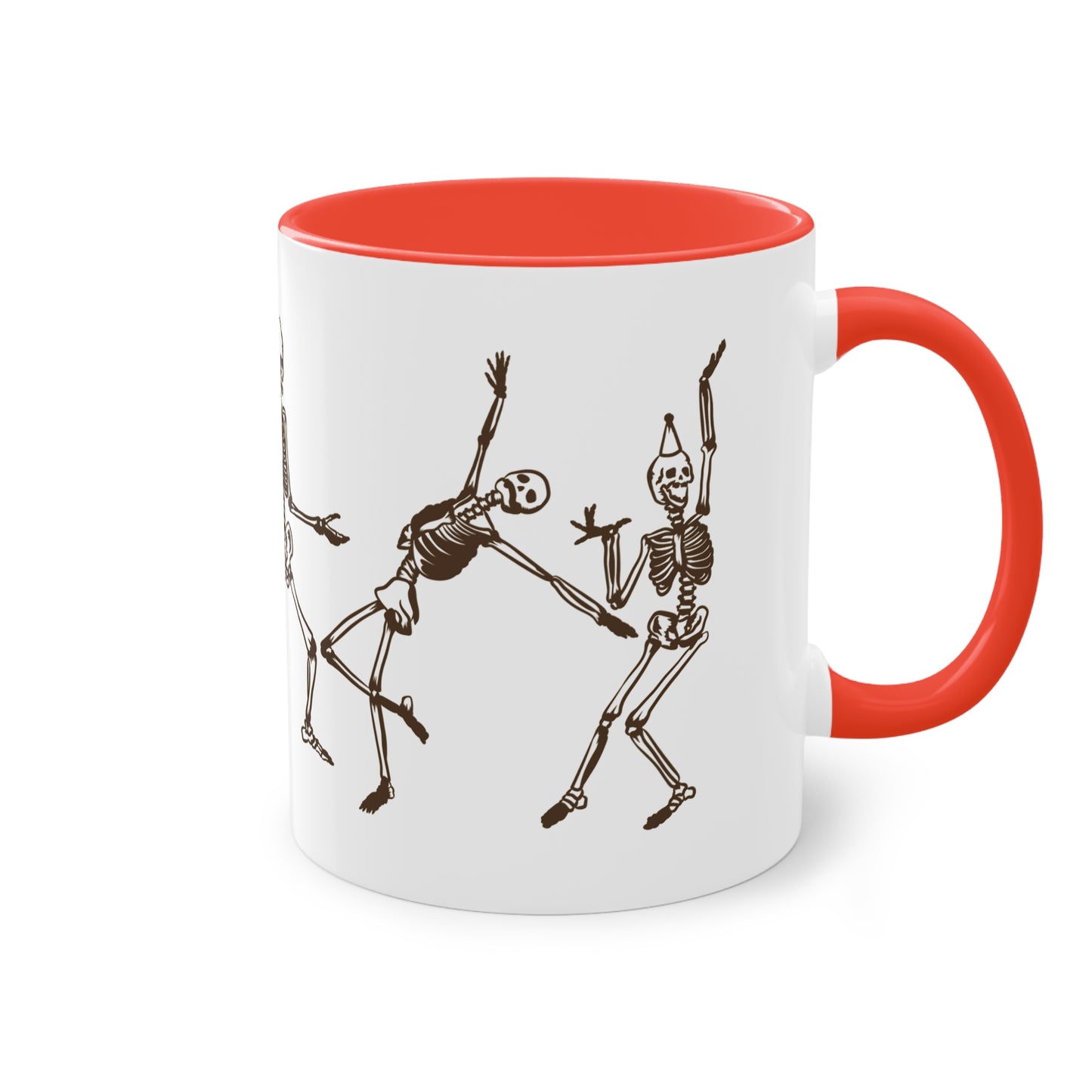 Halloween Tasse - Tanzende Skelette für Spooky Vibes