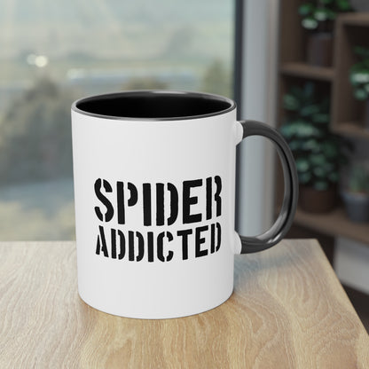 Tasse "Spider Addicted" - Für alle echten Spinnenfans