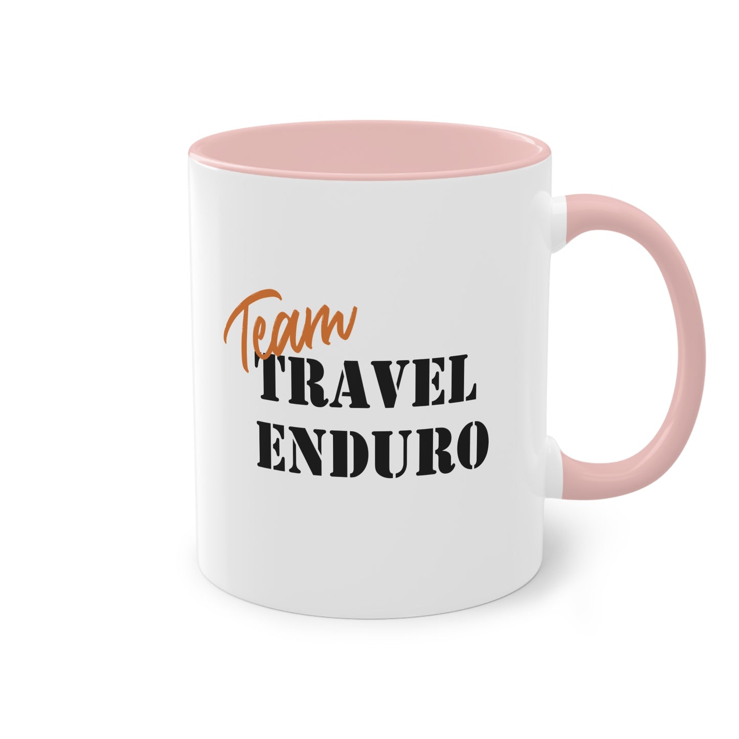 "Team Travel Enduro" Tasse - Für Enduro-Abenteurer