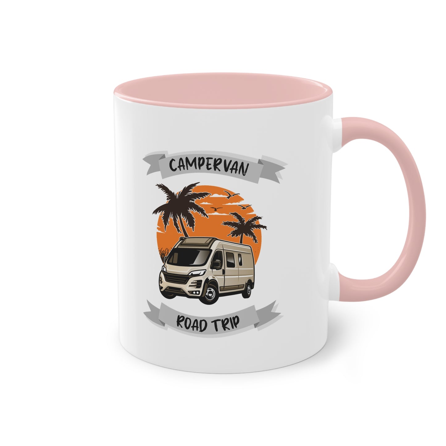 Unterwegs im Campervan: Road Trip Abenteuer Tasse