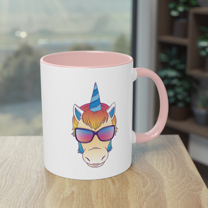 Cooles Einhorn mit Sonnenbrille Tasse - Stylisch und Lässig