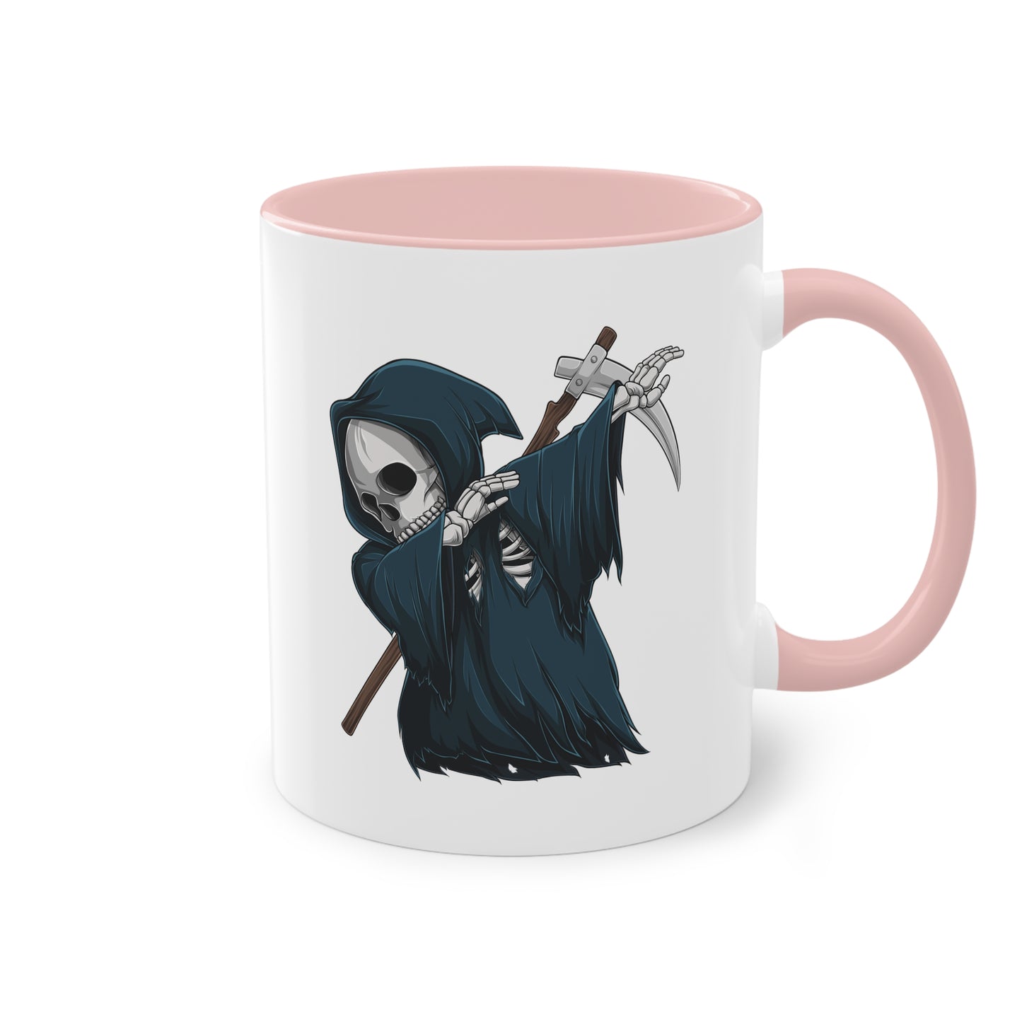 Dappender Sensenmann Tasse - Lustige Halloween Keramik Tasse