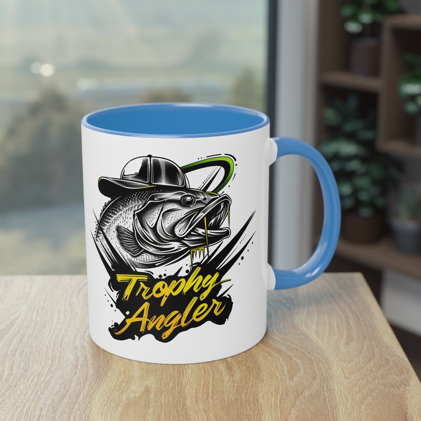 Angler Tasse „Trophy Angler“ mit sportlichem Barsch Design