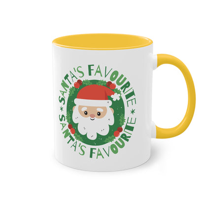 Santas Favourite Weihnachtstasse für die festliche Jahreszeit