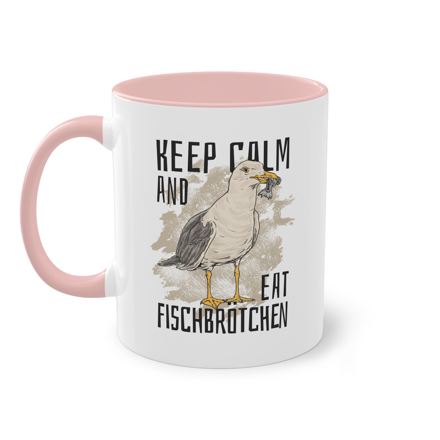 Keep Calm and Eat Fischbrötchen Tasse - Maritimer Genuss für echte Küstenfans