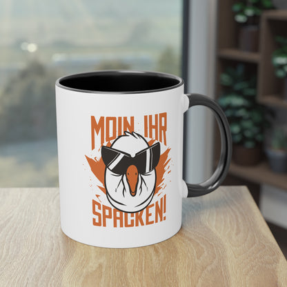 Moin Ihr Spacken Tasse - Freche Sprüche für echte Nordlichter