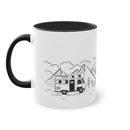 Unter freiem Himmel: Wohnmobil Abenteuer Tasse