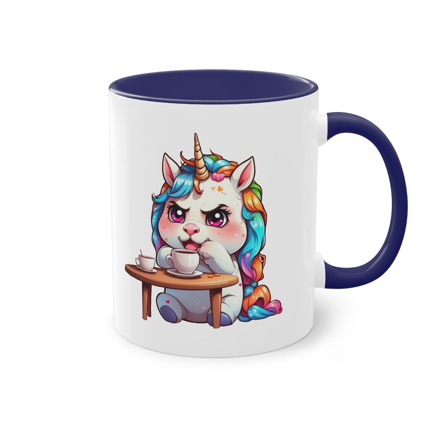 Mürrisches Morgen-Einhorn - Die Tasse für brummige Tee- / Kaffeetrinker