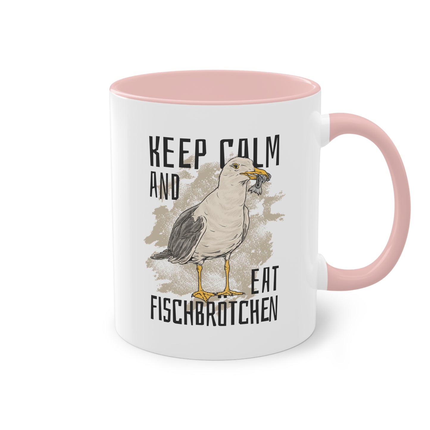 Keep Calm and Eat Fischbrötchen Tasse - Maritimer Genuss für echte Küstenfans