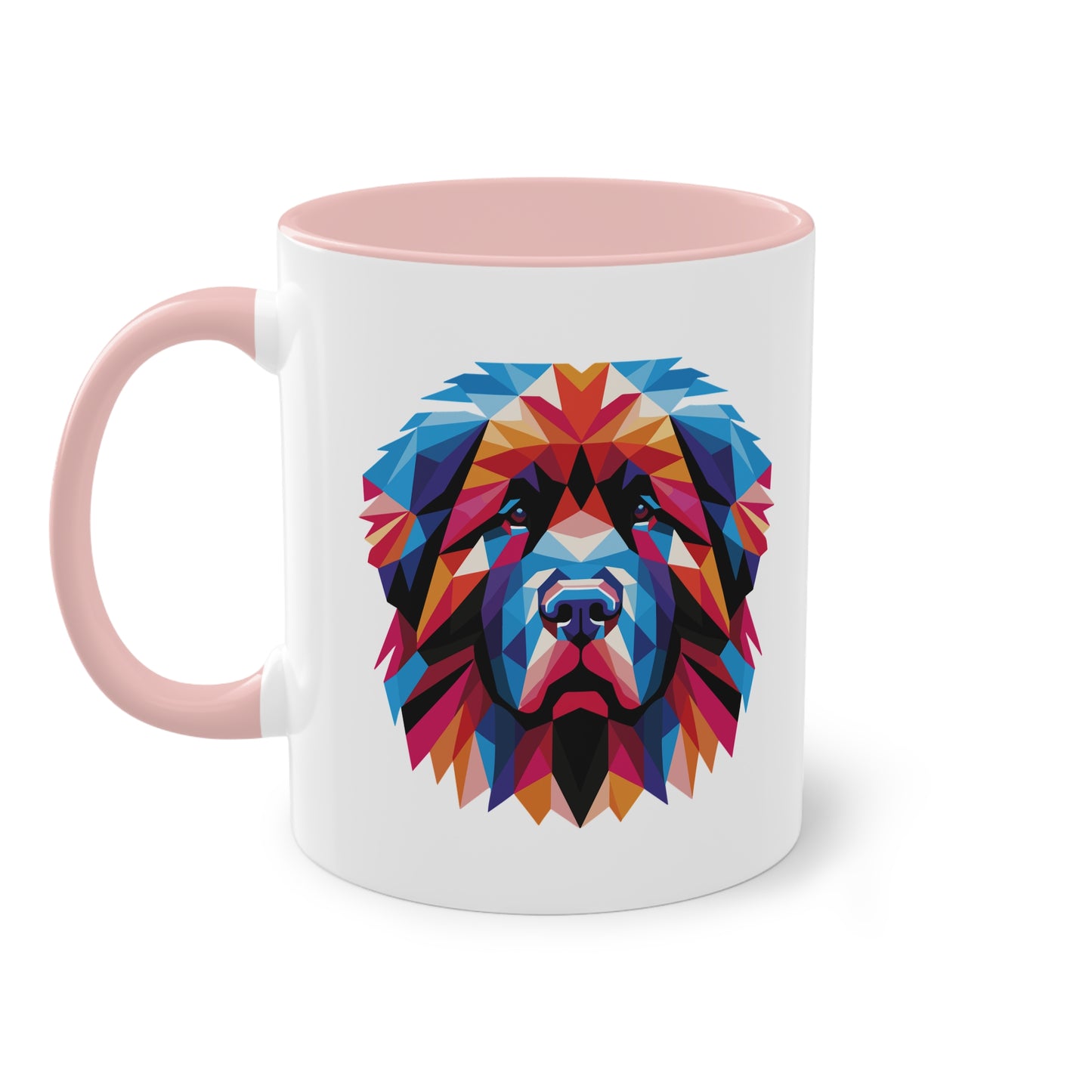 Neufundländer Tasse - Bunte Hundetasse für Neufundländer Fans