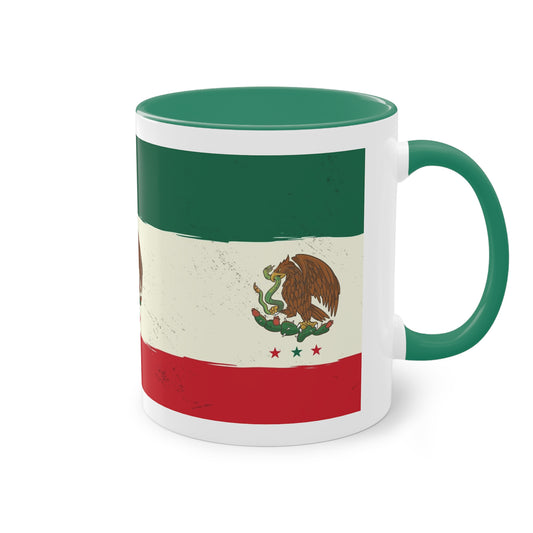 Mexiko Flagge Tasse - Für Fans der mexikanischen Kultur