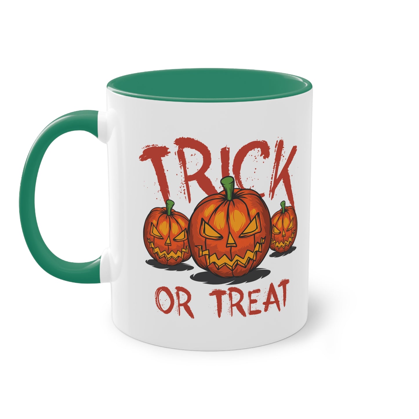 Trick or Treat Tasse - Gruselige Halloween Keramik Tasse