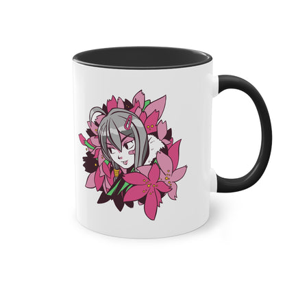 Blüten der Leidenschaft - Die Otaku-Tasse mit Anime Girl