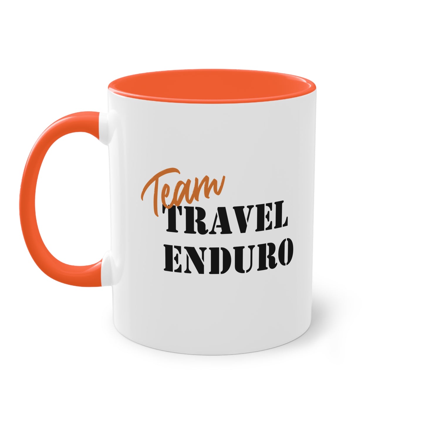 "Team Travel Enduro" Tasse - Für Enduro-Abenteurer